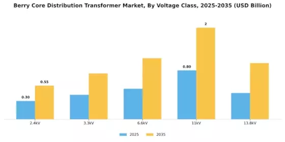 Berry Core Distribution Transformer Market Segment Image 1