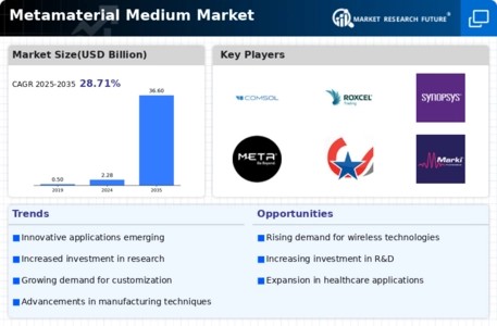 Metamaterial Medium Market Infographic