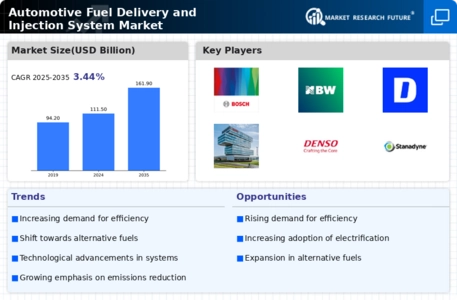 Automotive Fuel Delivery Injection System Market Infographic
