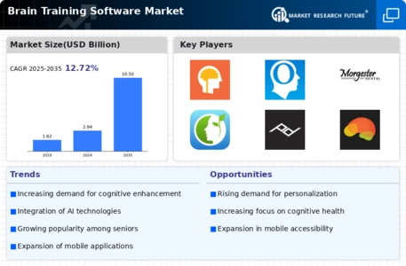 Brain Training Software Market
 Infographic