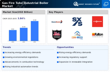 Gas Fire Tube Industrial Boiler Market Infographic