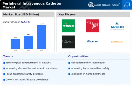Peripheral Intravenous Catheter Market Infographic