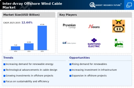 Inter Array Offshore Wind Cable Market Infographic