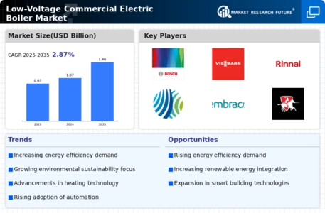 Low Voltage Commercial Electric Boiler Market Infographic