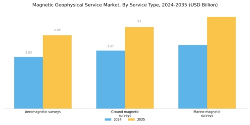 Magnetic Geophysical Service Market Segment Image 0
