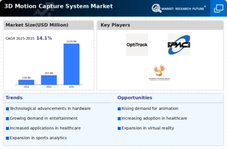 3D Motion Capture System Market Infographic