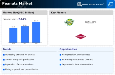 Peanuts Market Infographic
