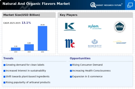 Natural And Organic Flavors Market Infographic