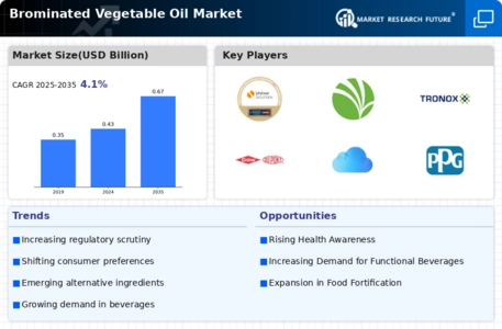 Brominated Vegetable Oil Market Infographic