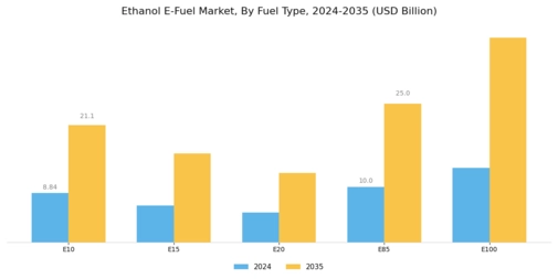 Ethanol E Fuel Market Segment Image 0