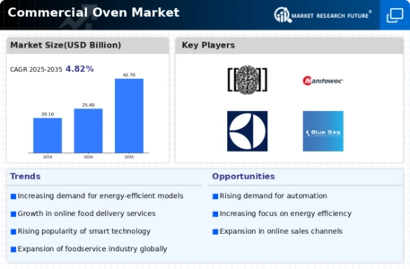 Commercial Oven Market Infographic