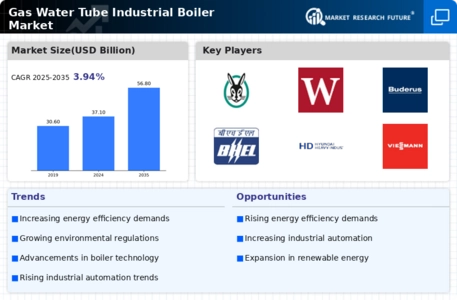 Gas Water Tube Industrial Boiler Market Infographic