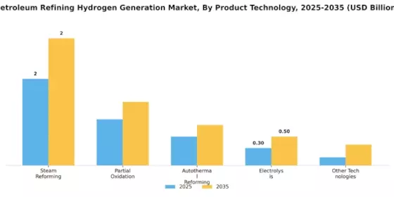 Petroleum Refining Hydrogen Generation Market Segment Image 0