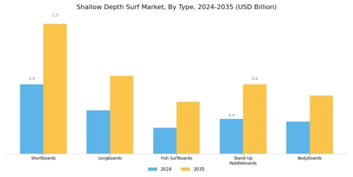 Shallow Depth Surf Market Segment Image 0