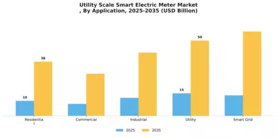Utility Scale Smart Electric Meter Market Segment Image 0