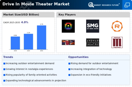 Drive In Movie Theater Market
 Infographic