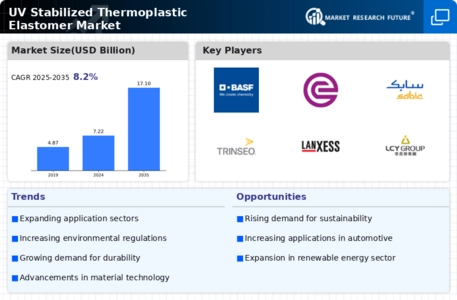 UV Stabilized Thermoplastic Elastomer Market Infographic