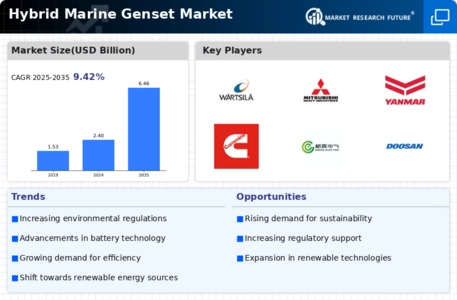 Hybrid Marine Genset Market Infographic
