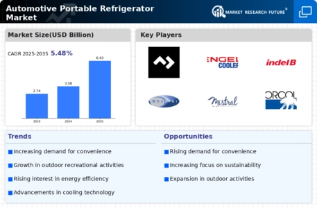 Automotive Portable Refrigerator Market Infographic