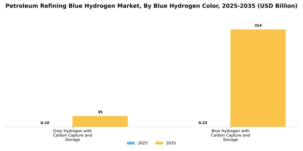 Petroleum Refining Blue Hydrogen Market Segment Image 0