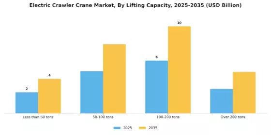 Electric Crawler Crane Market Segment Image 1