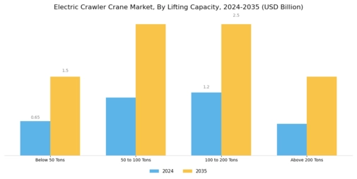 Electric Crawler Crane Market Segment Image 2