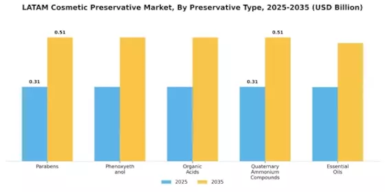 Latam Cosmetic Preservative Market
 Segment Image 1