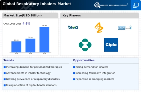 Respiratory Inhalers Market Infographic