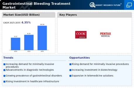 Gastrointestinal Bleeding Treatment Market Infographic