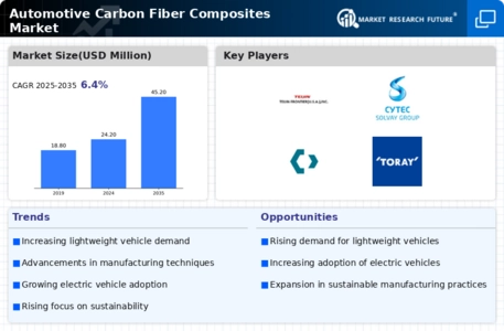 Automotive Carbon Fiber Composites Market Infographic