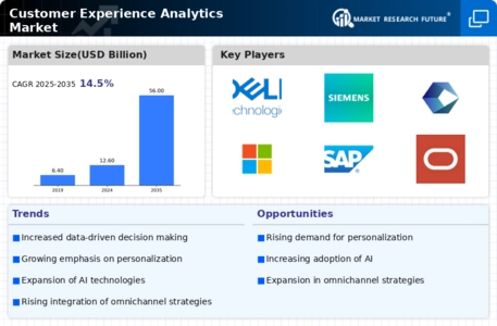 Customer Experience Analytics Market Infographic