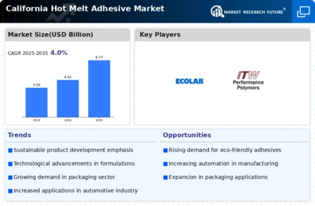 California Hot Melt Adhesive Market Infographic
