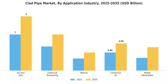 Clad Pipe Market Segment Image 2