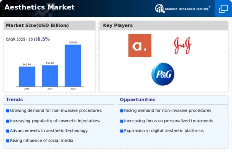 Aesthetics Market Infographic