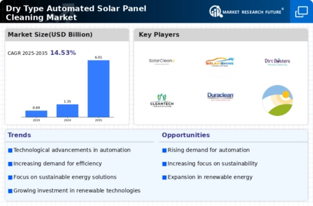 Dry Type Automated Solar Panel Cleaning Market  Infographic