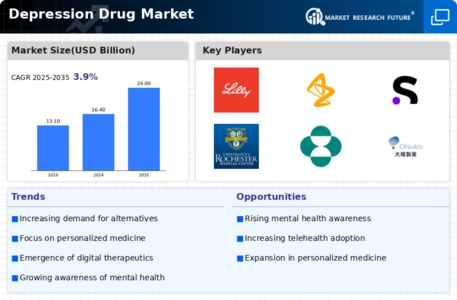 Depression Drug Market Infographic
