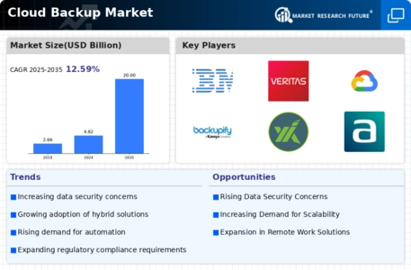 Cloud Backup Market Infographic