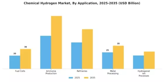 Chemical Hydrogen Market Segment Image 1