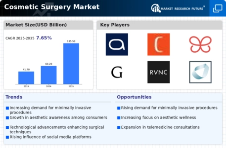 Cosmetic Surgery Market Infographic