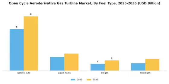 Open Cycle Aeroderivative Gas Turbine Market Segment Image 1