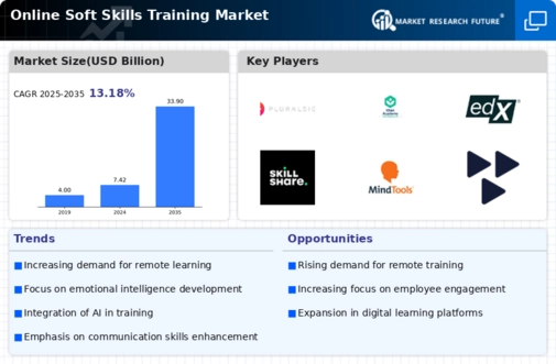 Online Soft Skills Training Market Infographic