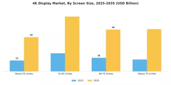 Marché des écrans 4K Segment Image 1
