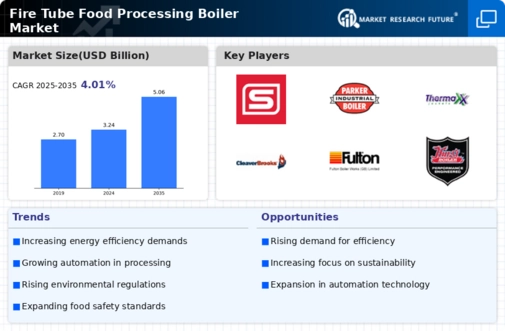 Fire Tube Food Processing Boiler Market Infographic