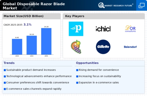 Disposable Razor Blade Market Infographic