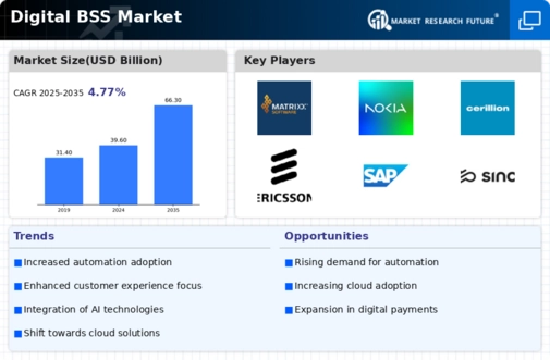 Digital Bss Market Infographic