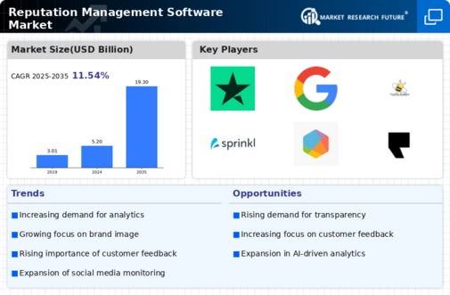 Reputation Management Software Market Infographic
