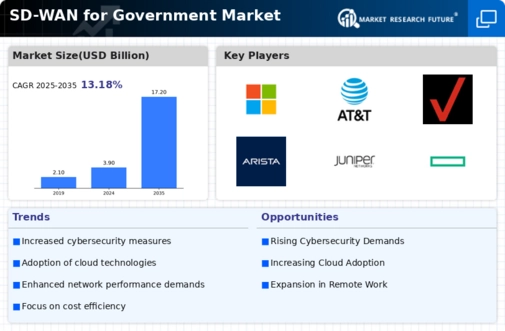 SD WAN for Government Market Infographic