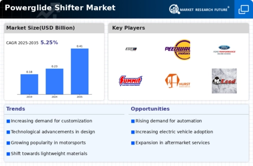 Powerglide Shifter Market Infographic