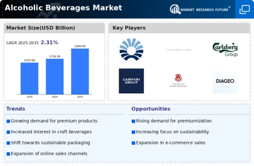 Alcoholic Beverages Market Infographic