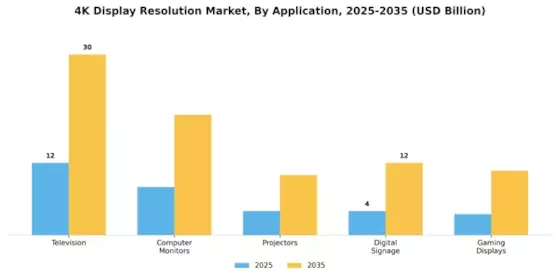 4K Display Resolution Market Segment Image 1